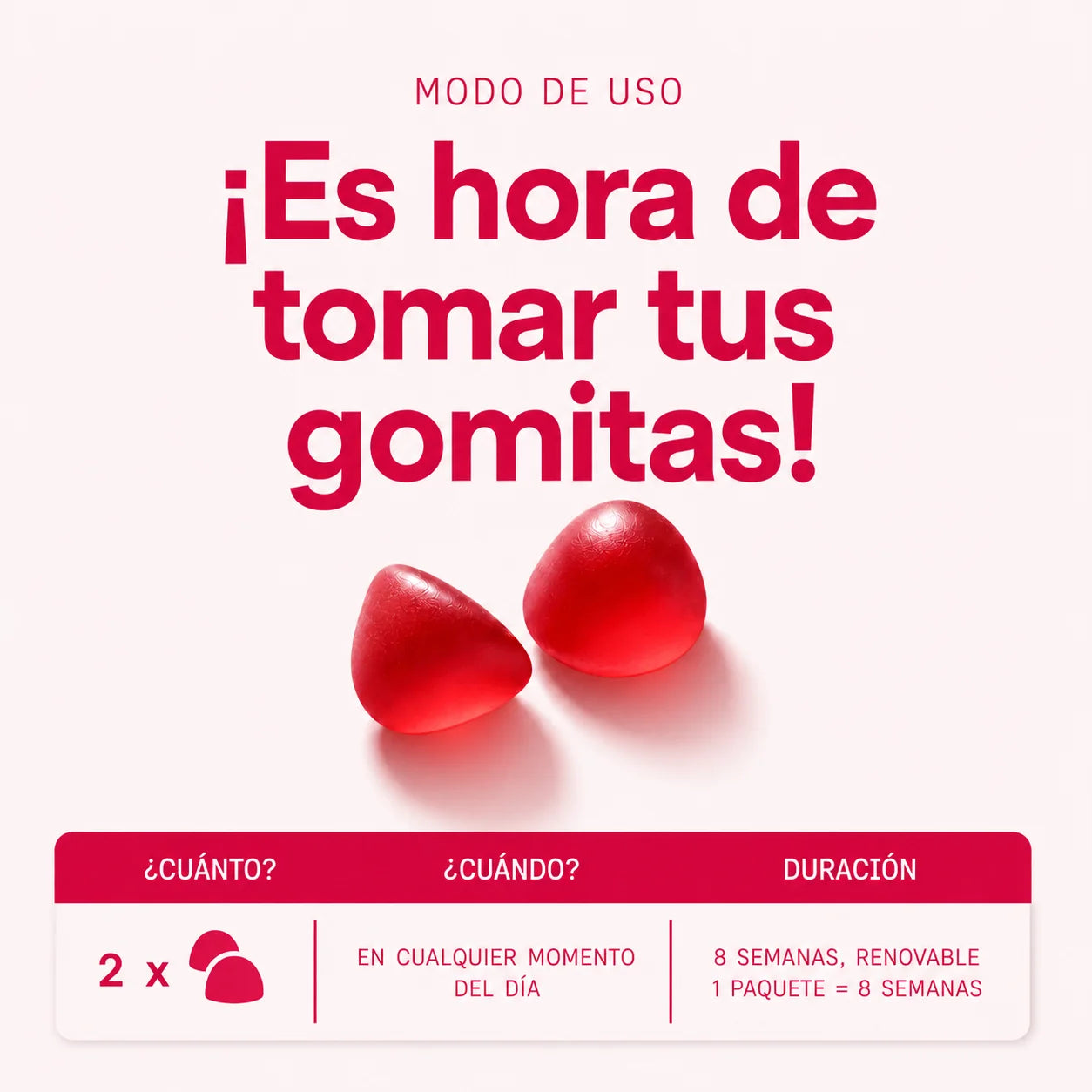 GumixHair® - Recuperá un cabello fuerte y uñas sanas.