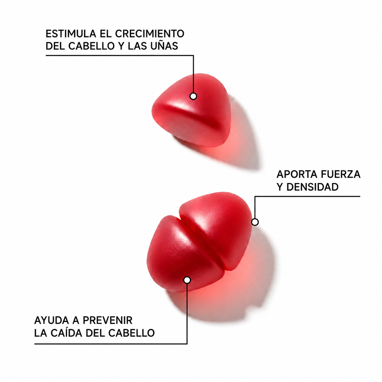 GumixHair® - Recuperá un cabello fuerte y uñas sanas.
